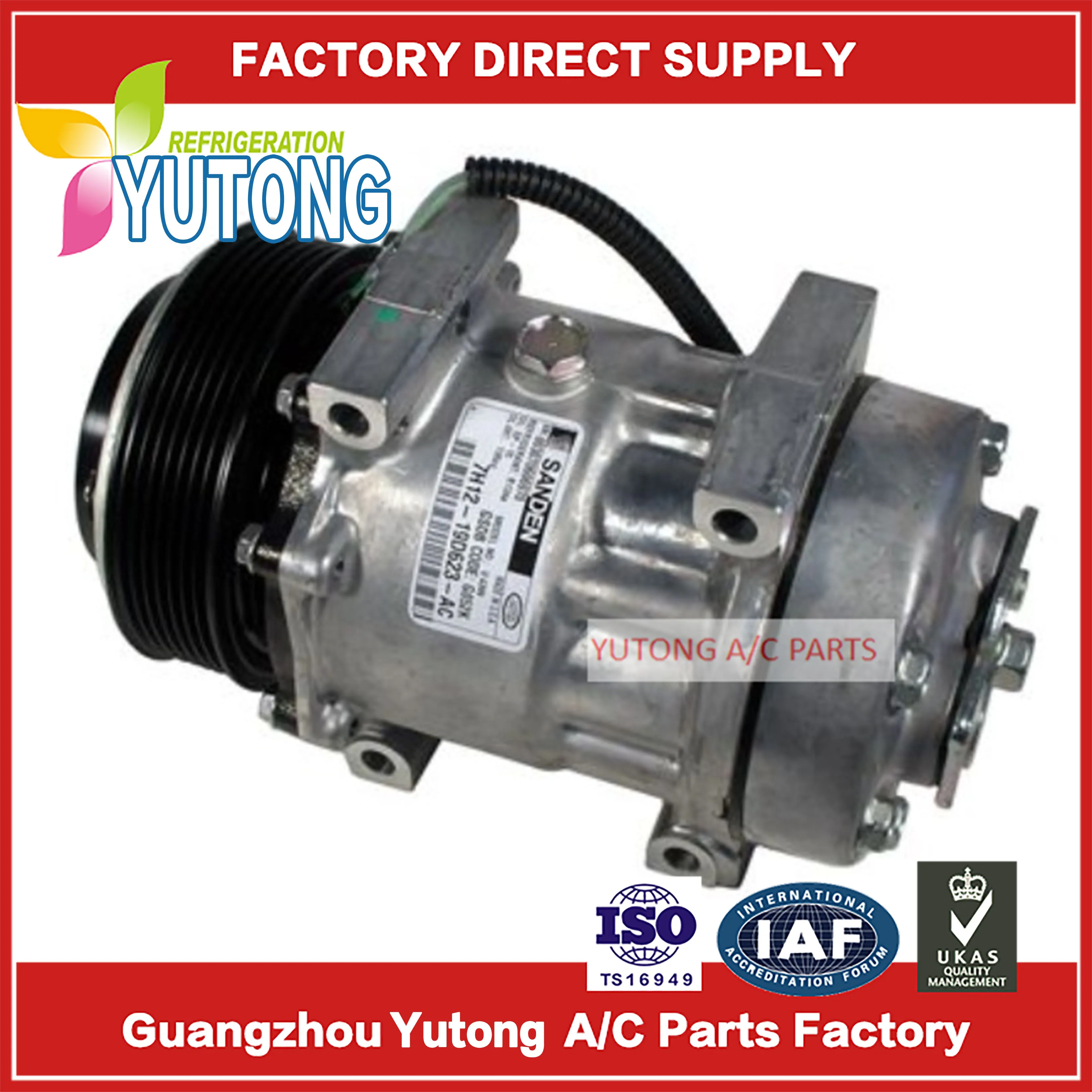 AC Compressor For Defender JPB500250 JPB500270 JPB500300 LR012809