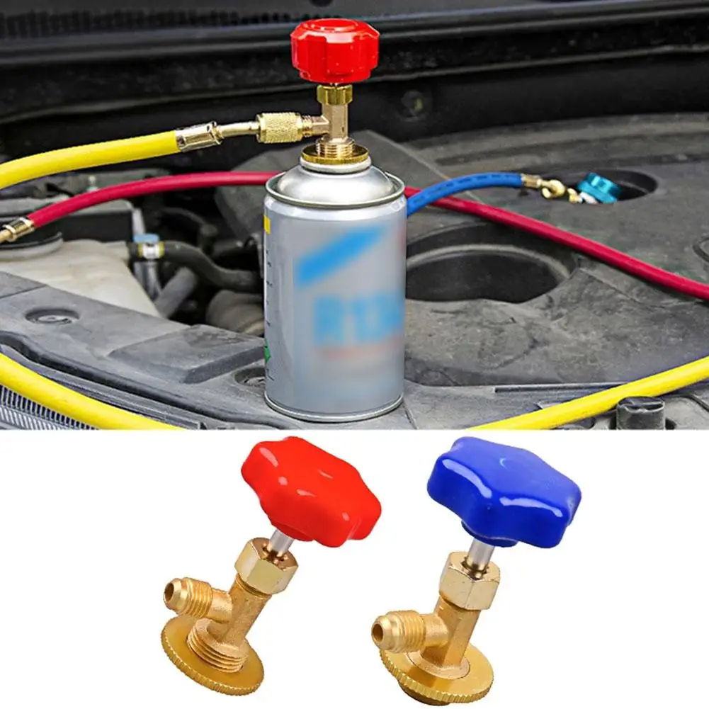air conditioning opener Opening Valve Air Conditioning Refrigerant Bottle Opener Tools R134 R22 R410
