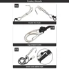 Double Head Diving Hook Drift Reef Hook Portable Stainless Steel Dive Underwater Hook Corrosion-Resistant Outdoor Accessories 4