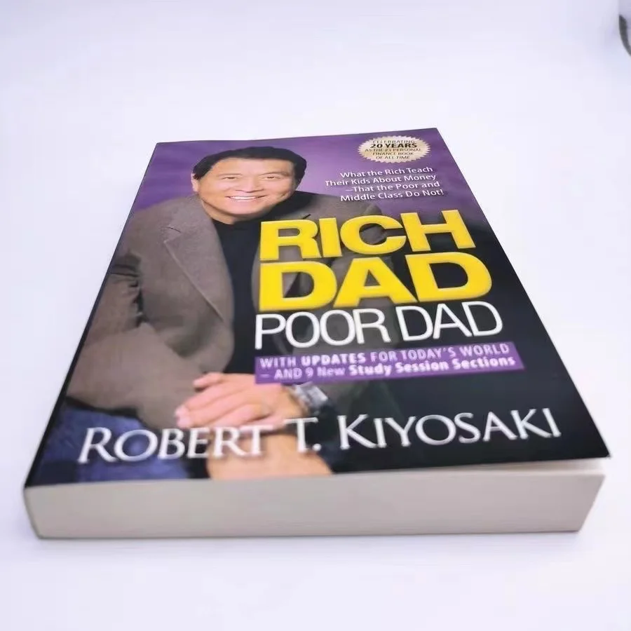 Money Psychology Book RICH DAD POOR DAD Robert Toru Kiyosaki Personal Finance Children Books Financial Intelligence Enlightenment Education