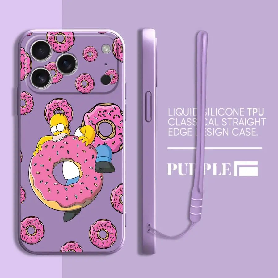 Simpson Donut Phone Cover