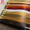 Flat Tip Keratin Hair Extensions Straight Real Human Hair Virgin Colored Vietnamese Hair Extensions Pre-bonded Fusion Hair 4