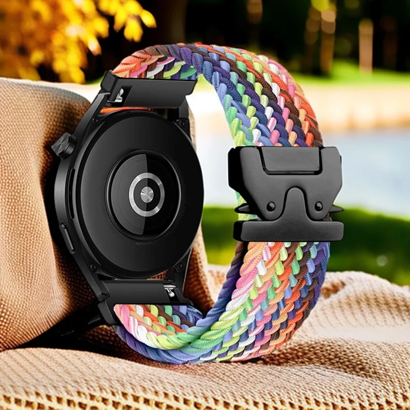 Braided Loop Band with Parachute Style Buckle