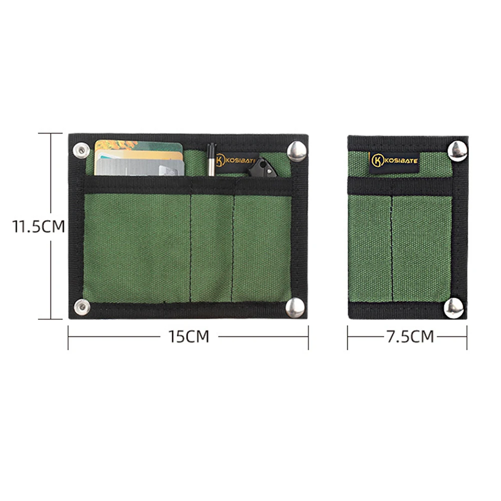 1-3pcs EDC Tool Bag Waist Wallet Molle Bag Fanny Pack Phone Pouch Key Card Case Outdoor Camping Portable Storage Purse 6