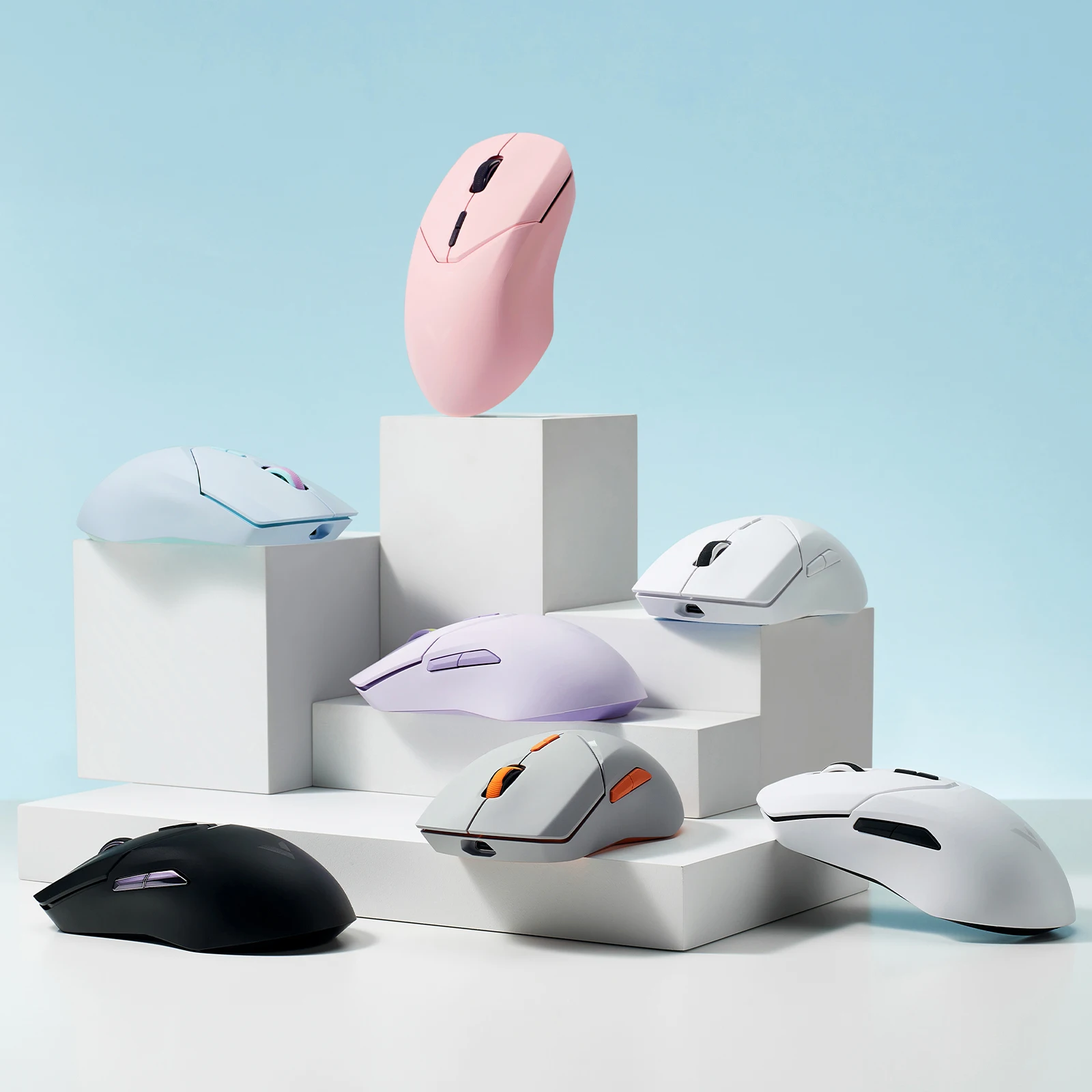 Rapoo Ultra-light Gaming Mouse sem Fio Mouse de Computador Botões Esports Optical Paw3398 Vt9pro Vt9promini Vt9airlite 26000dpi