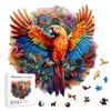 Wooden Puzzle Beautiful Hummingbird - Perfect Home Decoration and Holiday Gifts Creative Puzzle for Adults and Children 1