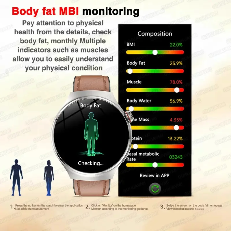Smart Health Tracker Watch 5