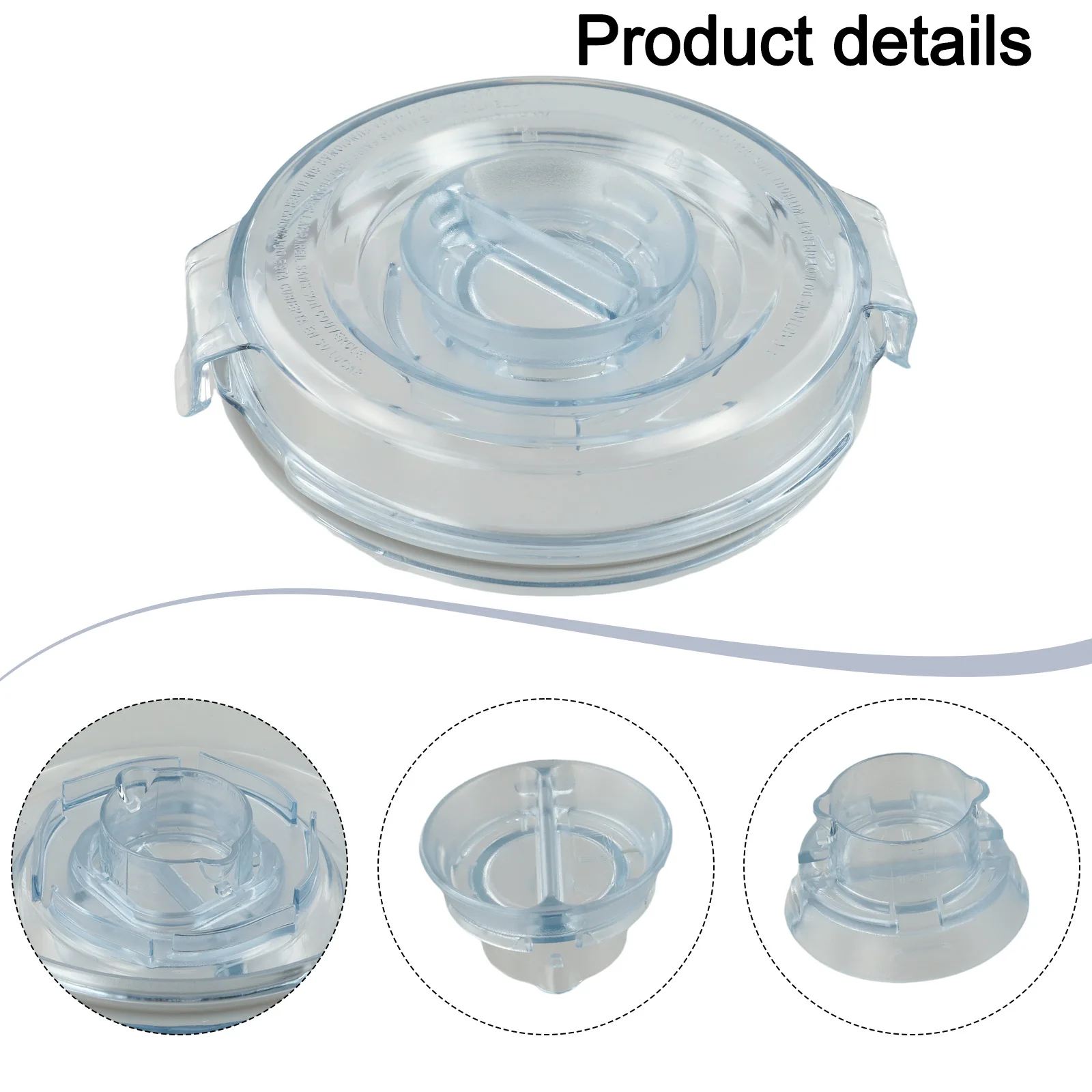1pcs Water Kettle Lid For Vitamix For Ascent Series 64oz Low-Profile Container Lid A3500 A3300 A2500 Home Appliance Components