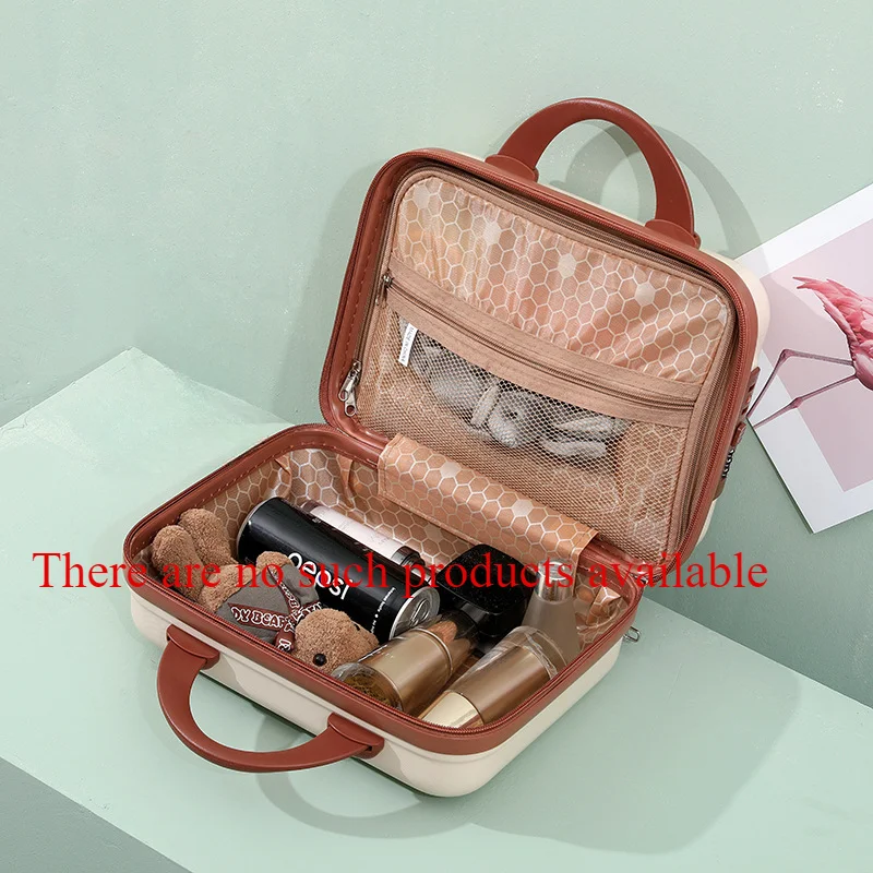 14 Inch Fashion Bear Handheld Storage Makeup Case Portable Zipper Password Lock 2