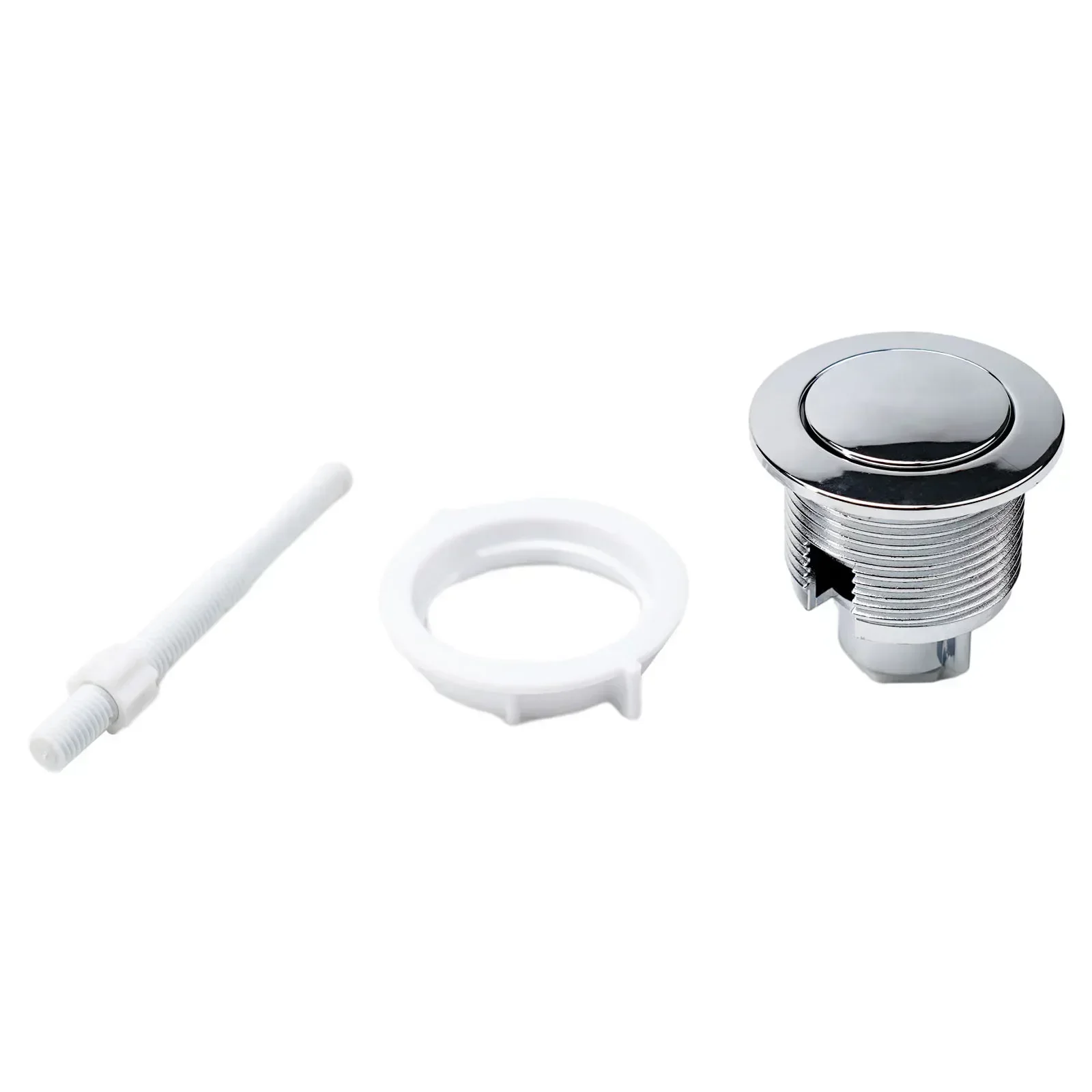 Toilet Push Button Single Flush Button Toilet Water Tank Bathroom Fixture Accessories Parts Replacement 38mm push button switch toilet flush button toilet water tank valve