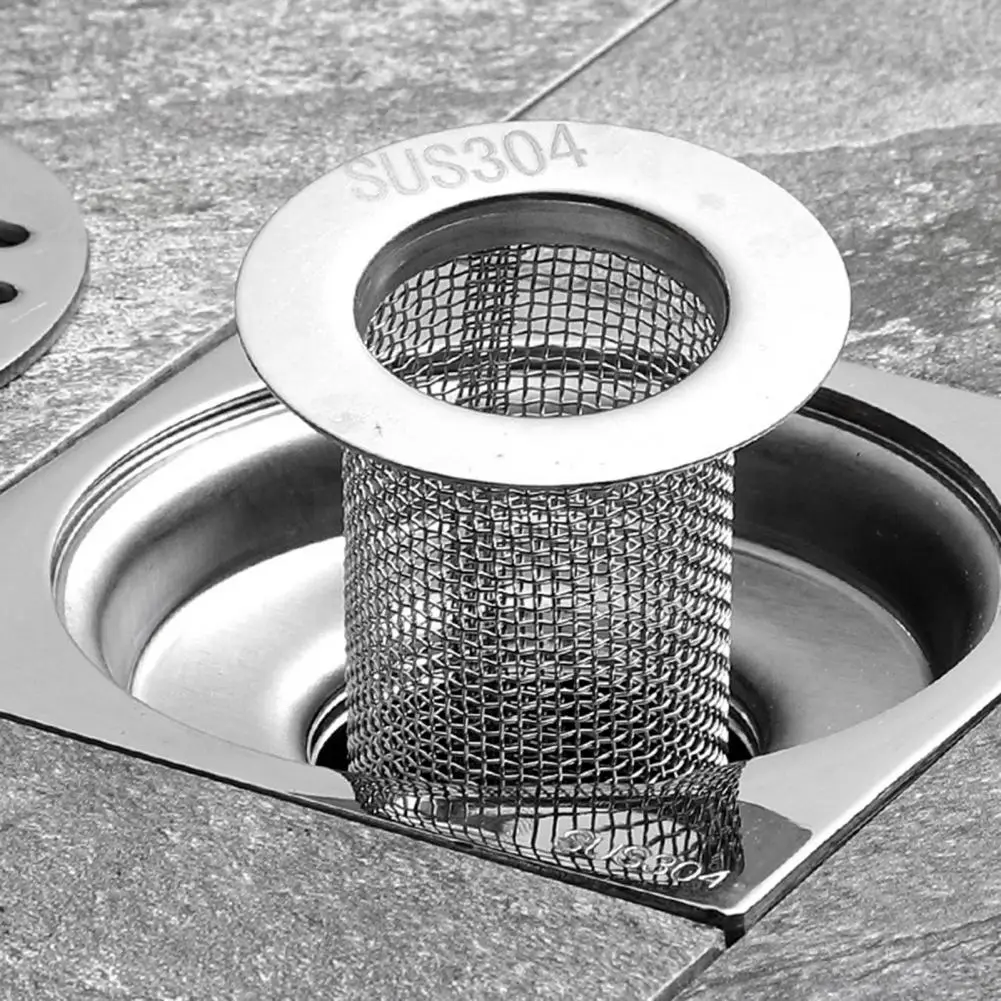 Filter Cartridge Not Easily Deformed Easy Installation Small Grids Filter Drain Universal Water Drain for Kitchen