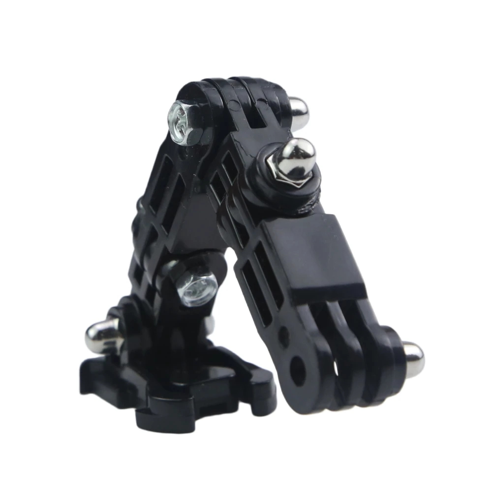 Supporto per Casco con Braccio Estensibile Multi-Articolato per Action Camera Compatibile con GoPro Insta360 Osmo Action - immagine 5