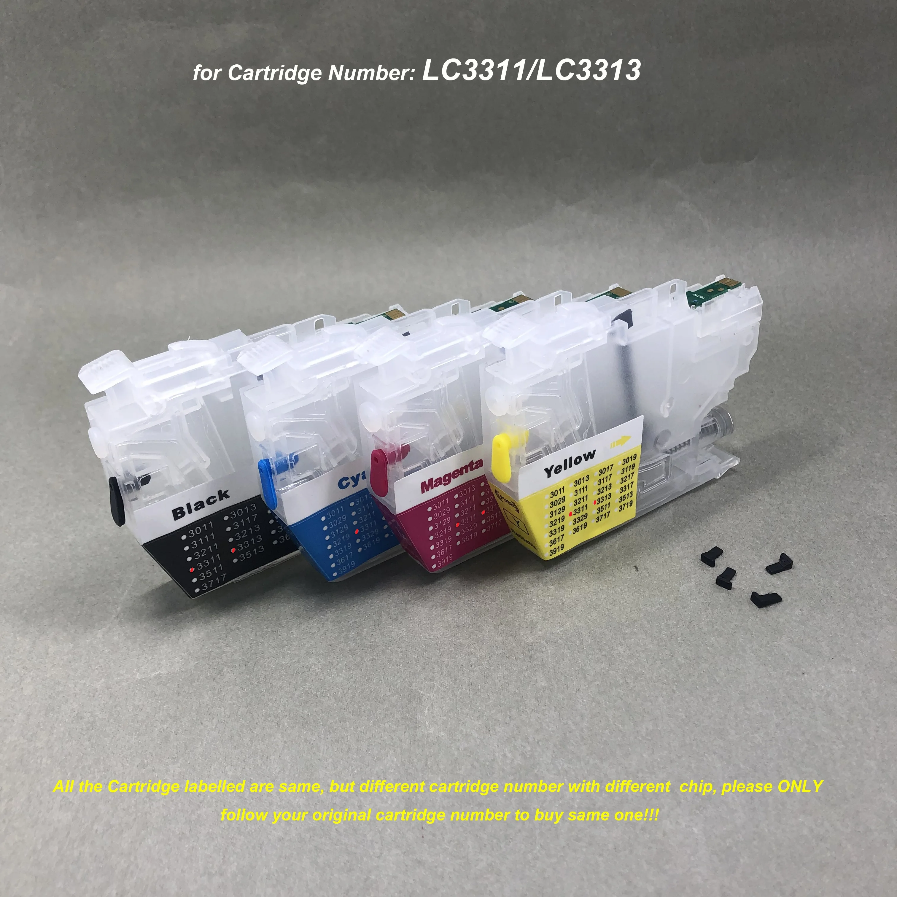 

LC3311 LC3313 Empty Ink Cartridge for Brother DCP-J772DW MFC-J491DW MFC-J890DW