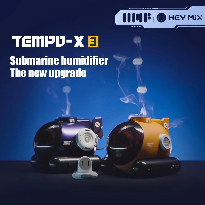 Humidifier HEY MIX Submarine Air Humidifier, Smoke Ring Ultrasonic Cool