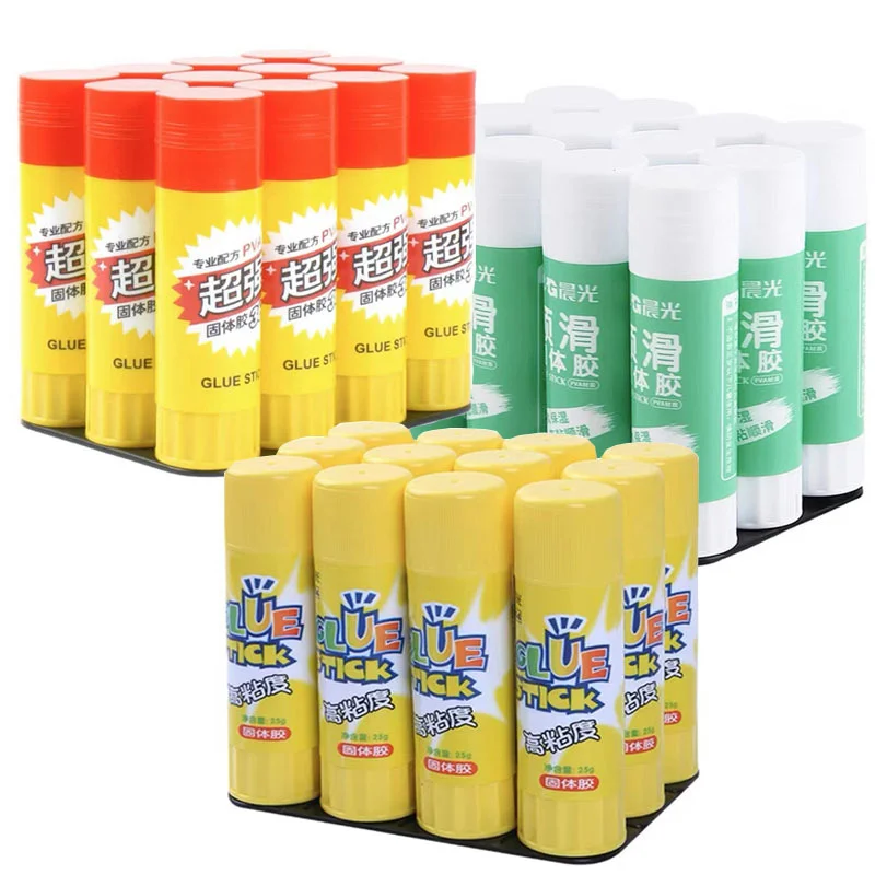 M & G 솔리드 글루 스틱, 오래 지속되는 부드러운 수제 모델 아트 글루, 학생..