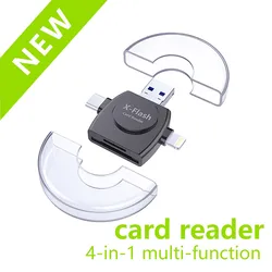 TF/Micro SD Card Memory Cards Reader For Apple iPhone 13 12 11 Pro X XS Max 8 7 6 6s Plus SE IOS13 OTG 8 Pin To USB Adapter