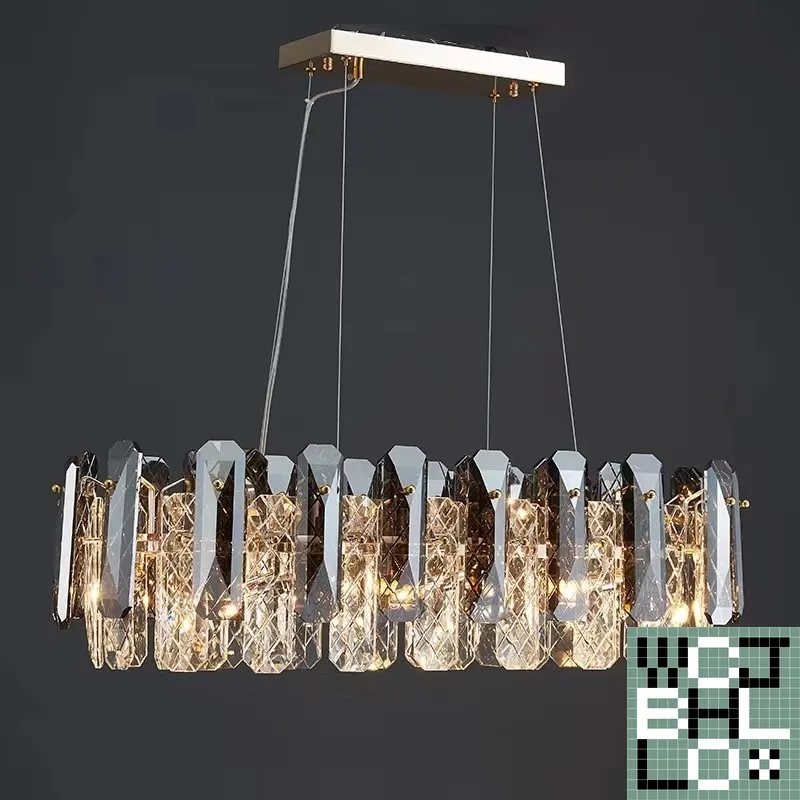 

Luxury Lustre Crystal Led Chandelier Lighting Living Dining Room Decor Led Chandeliers Bedroom Hanging Light Suspended Luminaire