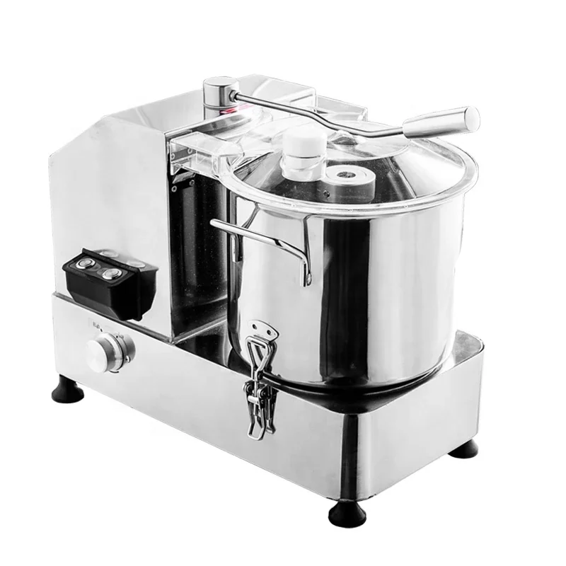 

Commercial Meat Cutter Machine Food Cutting Mixer Food Processor Vegetable Meat Stuffing Mixer 6L/9L/12L