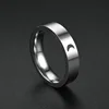 6mm Titanium Steel Couple Ring For Men Women Sun & Moon Fashion Jewelry Lover Gift Wedding Engagement Promise Ring Wholesale 5