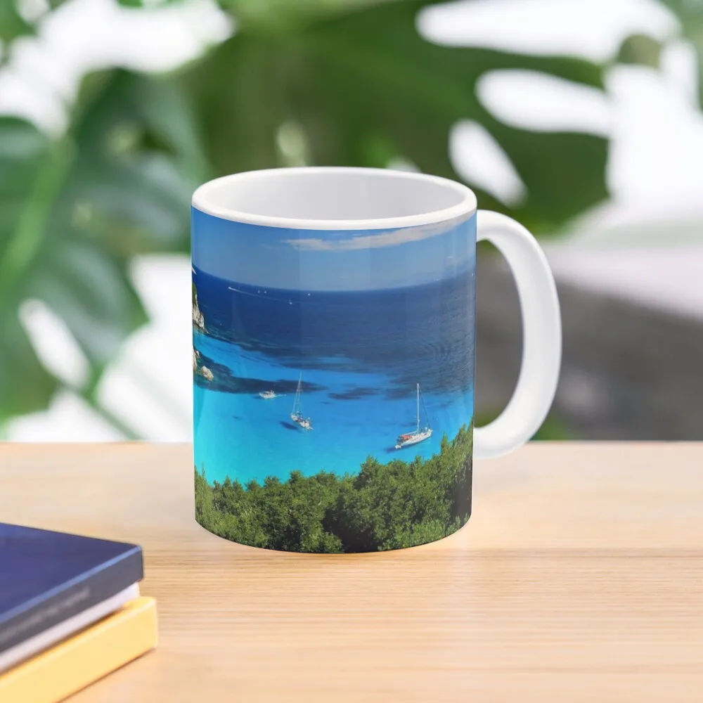

Voutoumi beach - Antipaxos island Coffee Mug Espresso Cups Personalized Custom Cups Cups Ands Mug