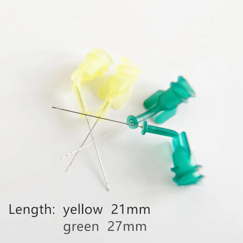 10Pcs Dental Instruments Endo Irrigation Needle Tip Endodontic Root