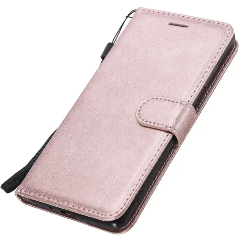 Stylish Flip Stand Business Wallet Phone Case with Card Pocket - New P06Z