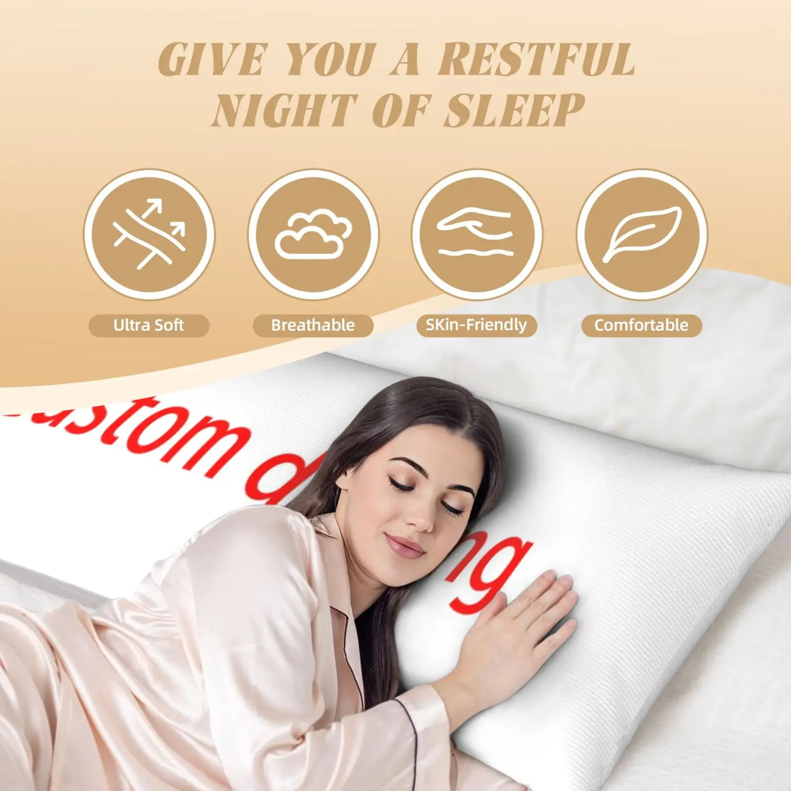 diy custom photo pillowcase Cartoon game room decor life-size pillowcase without pillow core 4