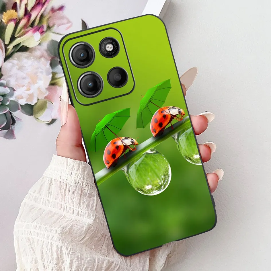 Für Motorola Moto G15 Fall Neue Mode Schmetterling Weiche Silikon Schützen Telefon Abdeckung Für Motorola Moto G75 Fundas G75 G15 stoßstange – Detail 28