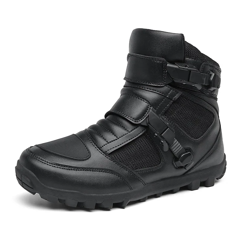 Motorcycle Shoes Men/Women Motocross Boots Men's Motorbike Bike Riding Shoe Self-Locking Botas Motociclista motorcycle shoes motorcycle boots