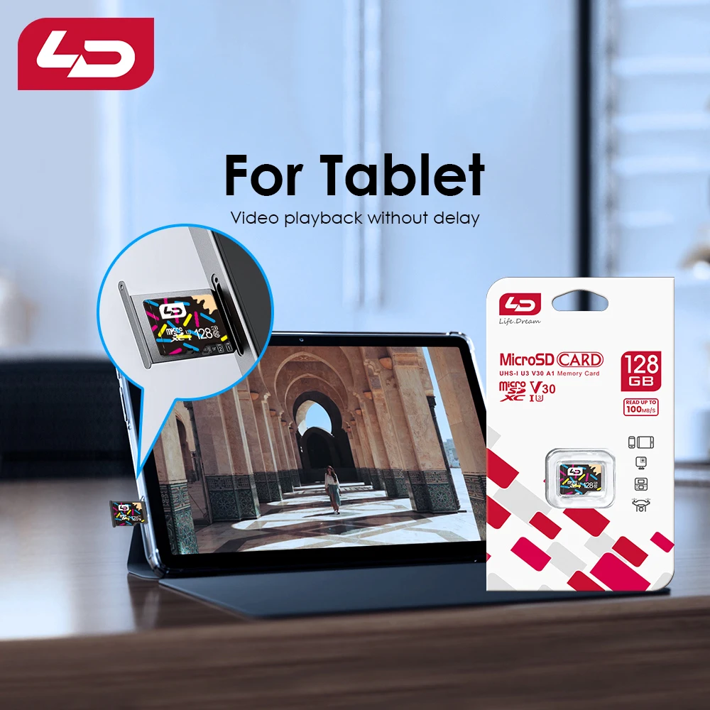  LD Microsd 메모리 카드, MicroSDHC Class10 SD 카드, TF 카드, 256GB, 128GB, 64GB, 1TB, 512GB, 32GB