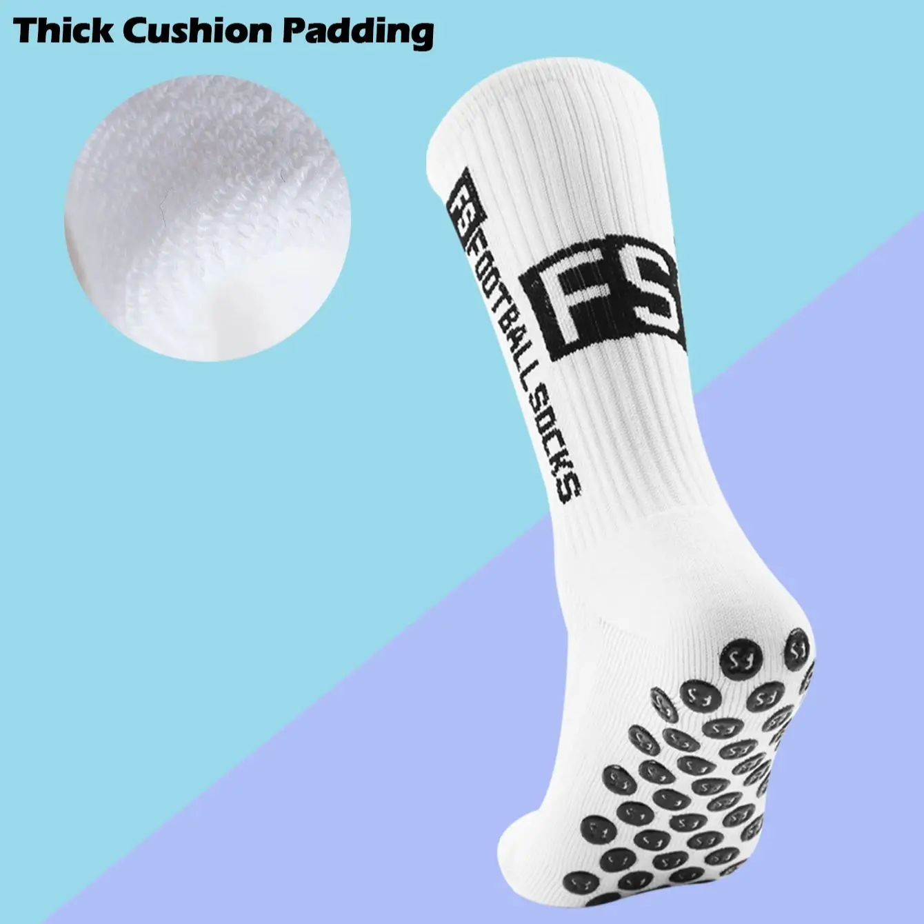 Men’s Grip Soccer Socks 3