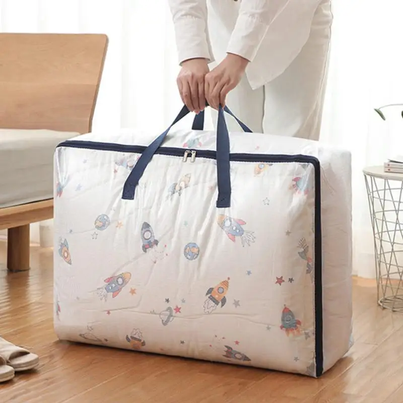 Extra Large Clear Moving Bags with Zipper Heavy Duty Storage Totes for Clothing Blanket Comforters Pillow Toys Bedding 2
