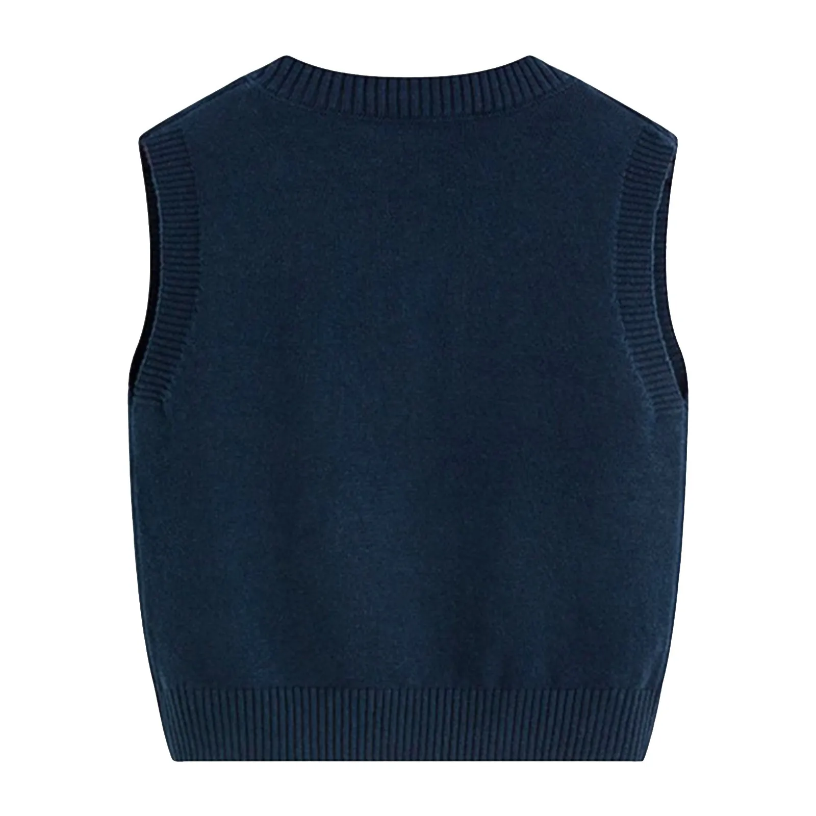 Knit Planets Tee Shirt For Boys Tops Girls Boys Toddlers' V Neck Sweater Vest Childrens Kids Sleeveless Winter Vest Clothes