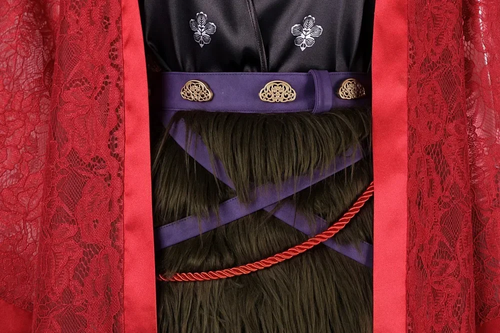 Black Myth: Wukong: Pingping | Traditional Chinese Outfit Cosplay Costume 49 Black Myth Wukong Pengpeng Traditional Outfit Cosplay Costume