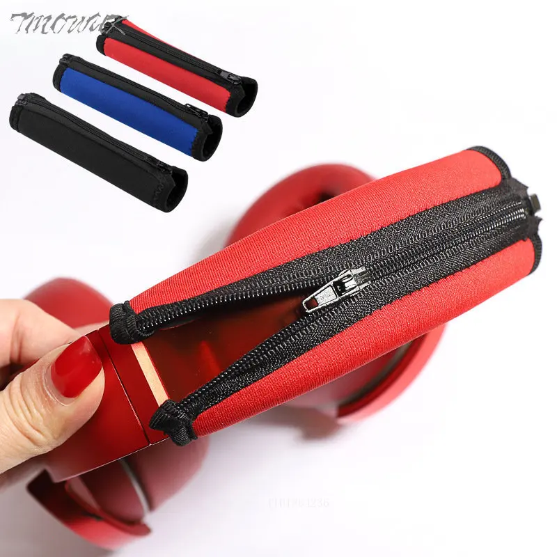 Headphone Headband Cover Zipper Cushion Protective for Sony MDR XB950BT