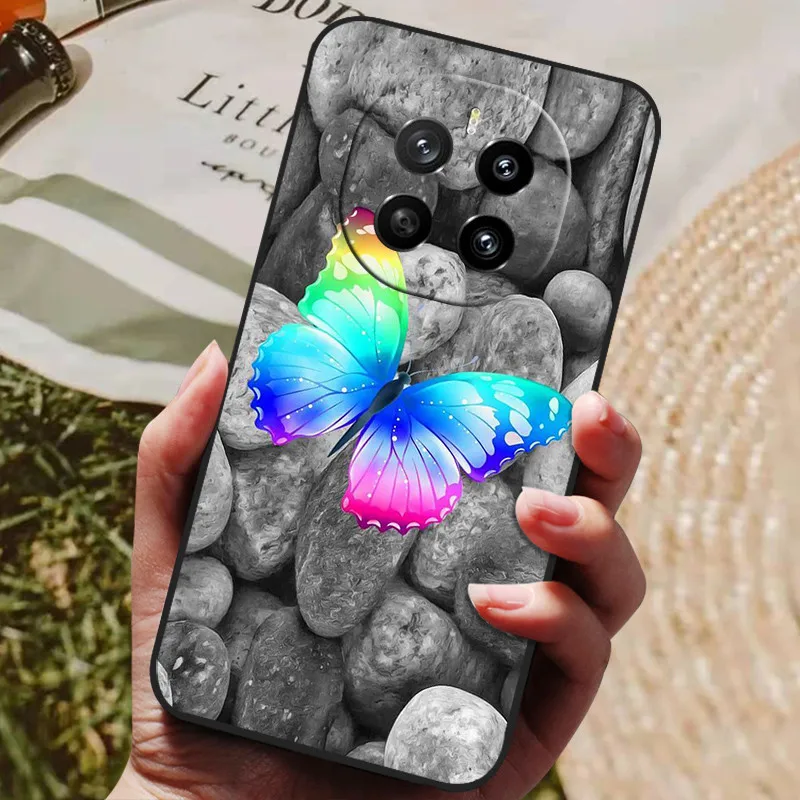 Luxury Painted Silicone Phone Case - Protective Back Cover