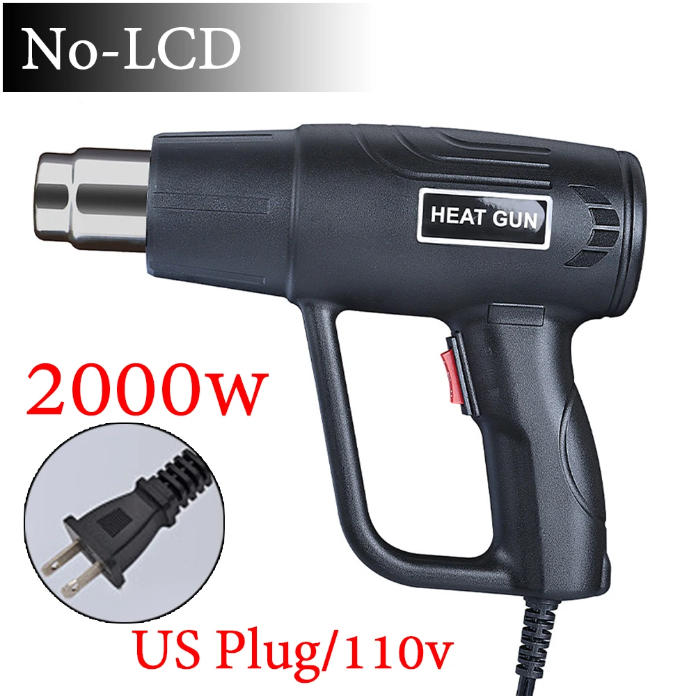 Multi-functional Heat Gun Thermoregulator for Shrink Wrapping, Soldering  and Drying - 2000W Industrial Electric Hot Air Gun - AliExpress
