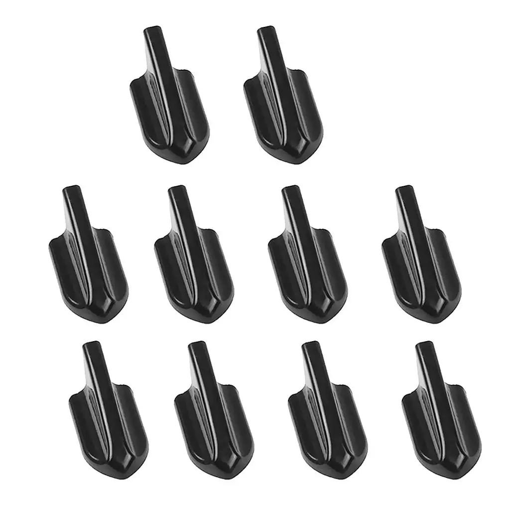 10 Piece Universal Bumper Roof Air Generator Shark Fin Shape Decorative