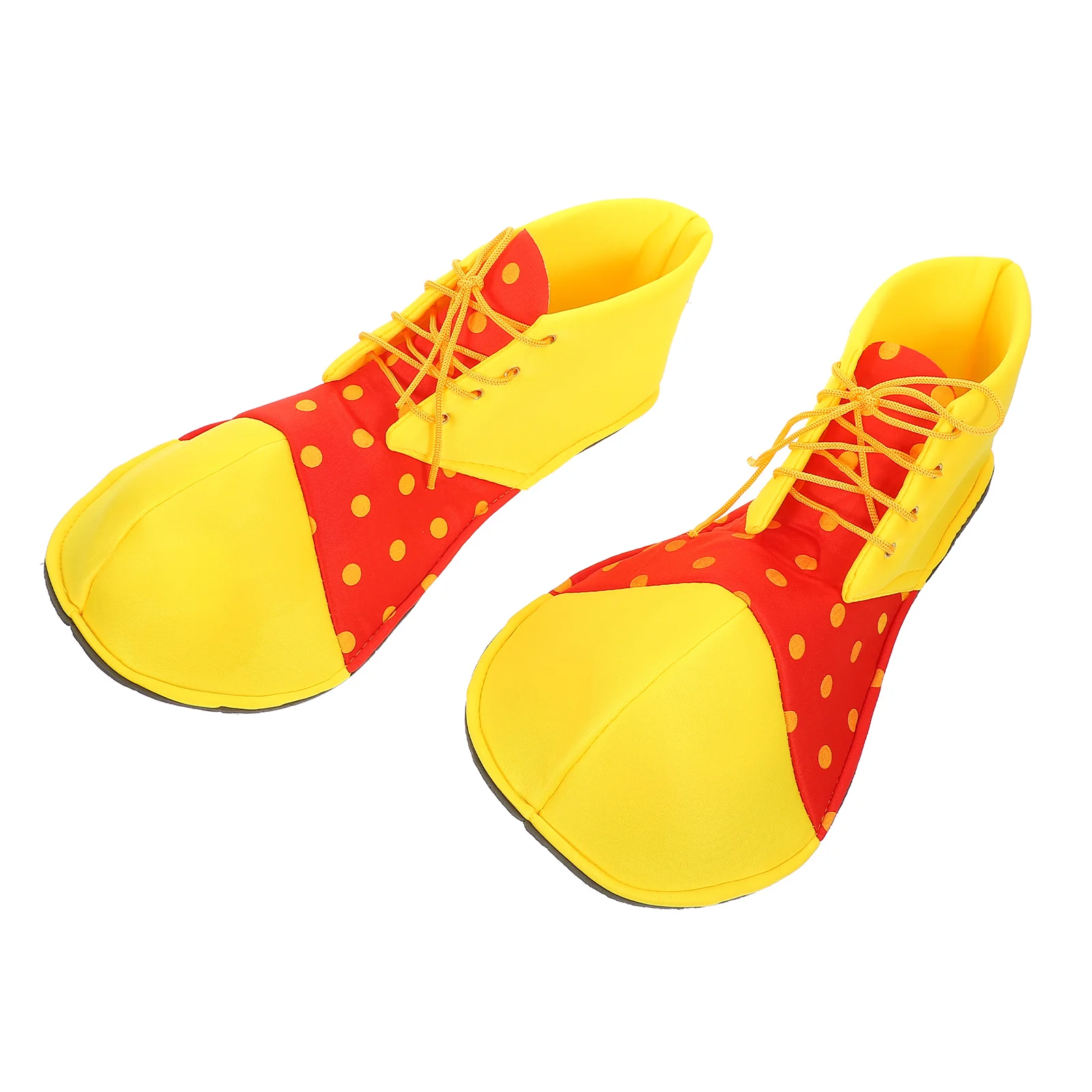 

Clown Shoes Costume Halloween Adult Women Men Brown Sandles Circus Props Red Unisex Party Carnival Rainbow Shoe Large