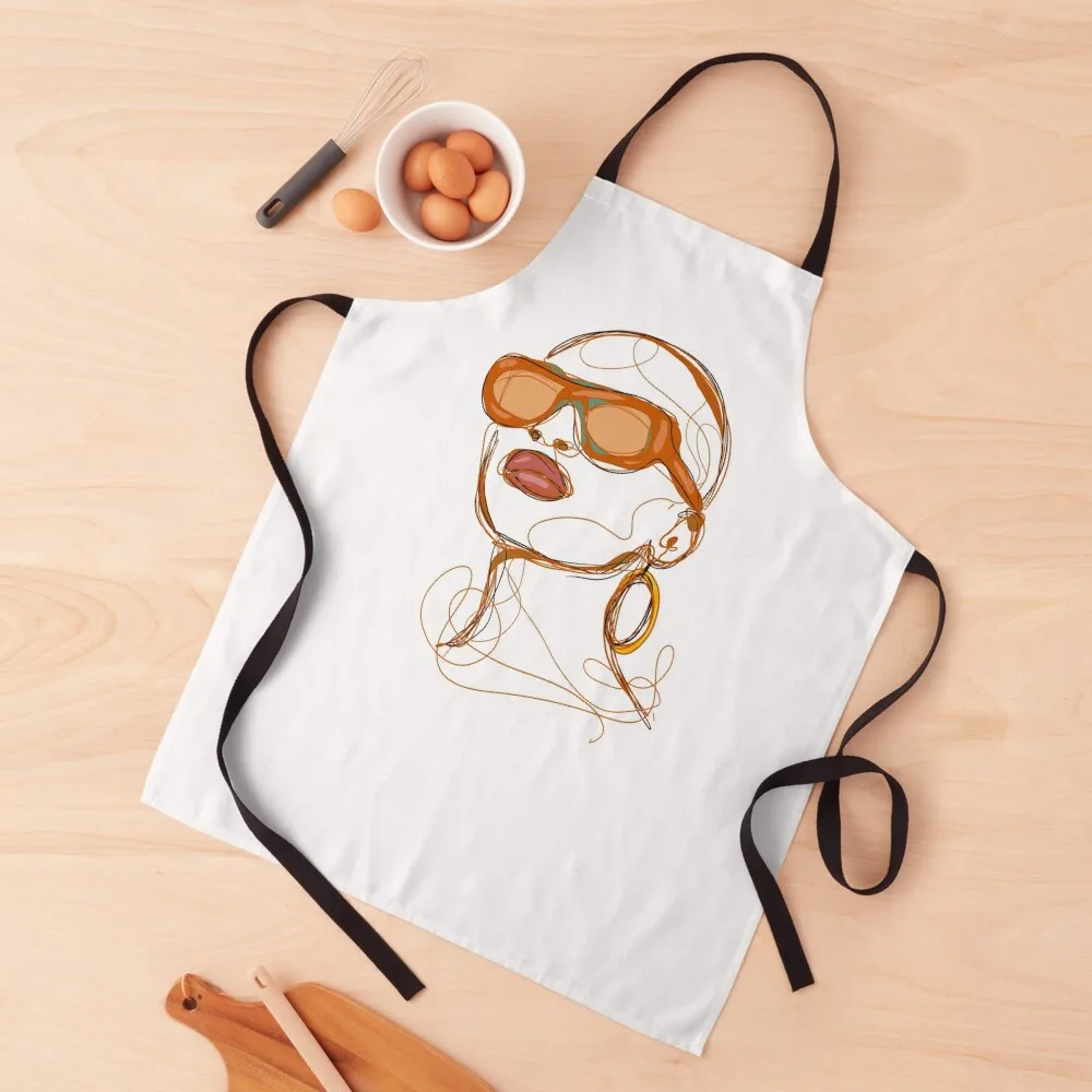 

Cool Vibe Apron Chef Uniform Woman kitchen clothes for men Apron