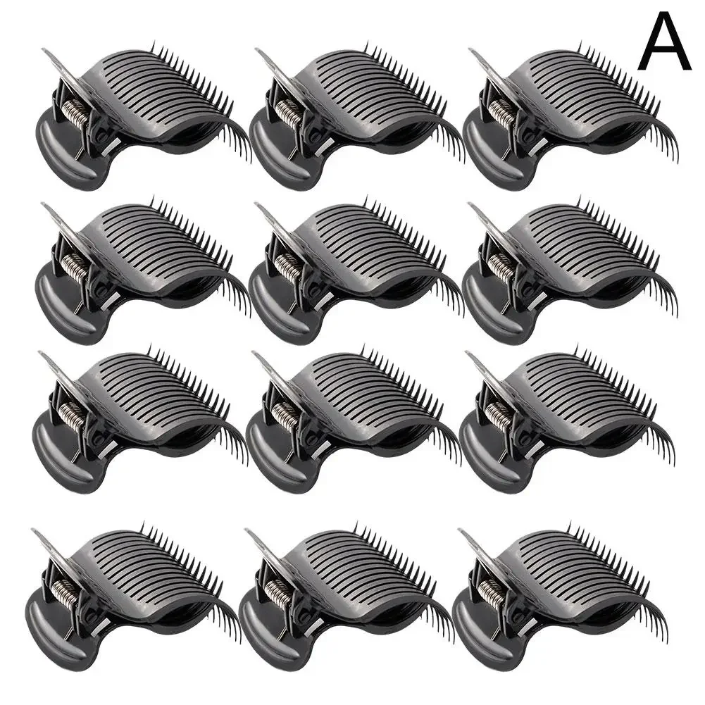 12-Piece Professional Heatless Curling Hair Clip Set