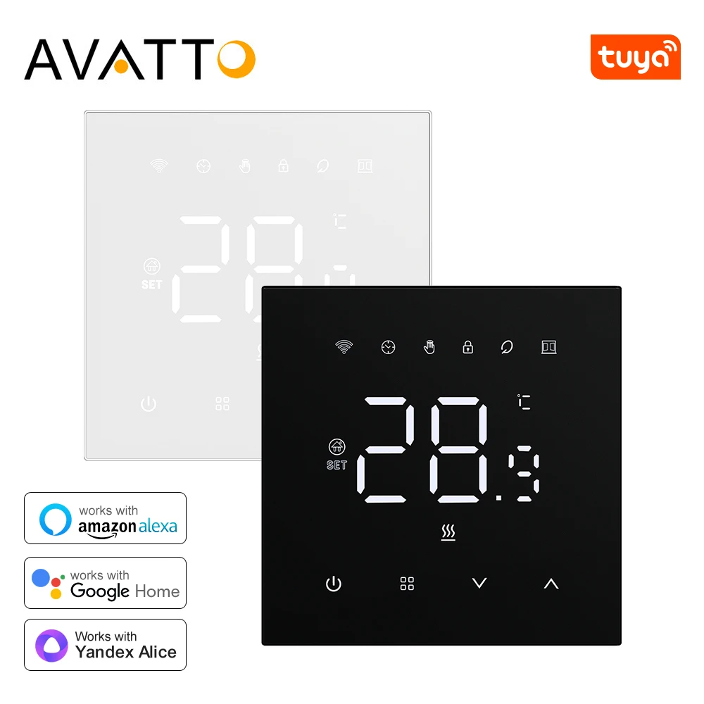AVATTOTuyaWiFiElectricHeatingWaterGasBoilerSmartThermostat