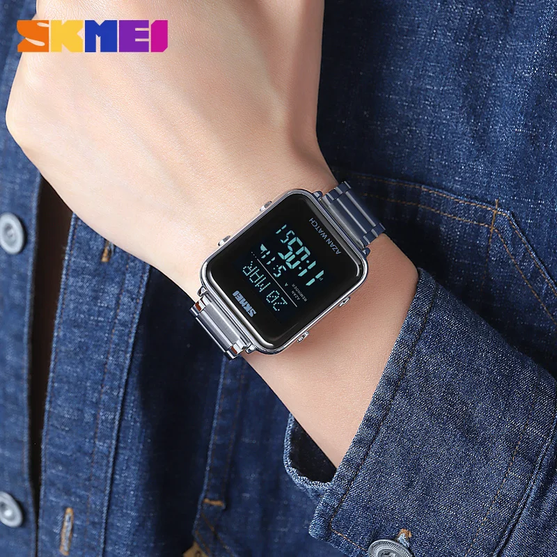 SKMEI Fashion Casual LED Digital Man Woman Watch Luxury Waterproof Sport Wristwatch For Men Chrono Alarm Electroni Clock Reloj