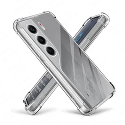 Transparent Soft Back Shockproof Case - Anti - Yellow, Clear Protective Cover for Camon40 Pro 4G (Transparent)