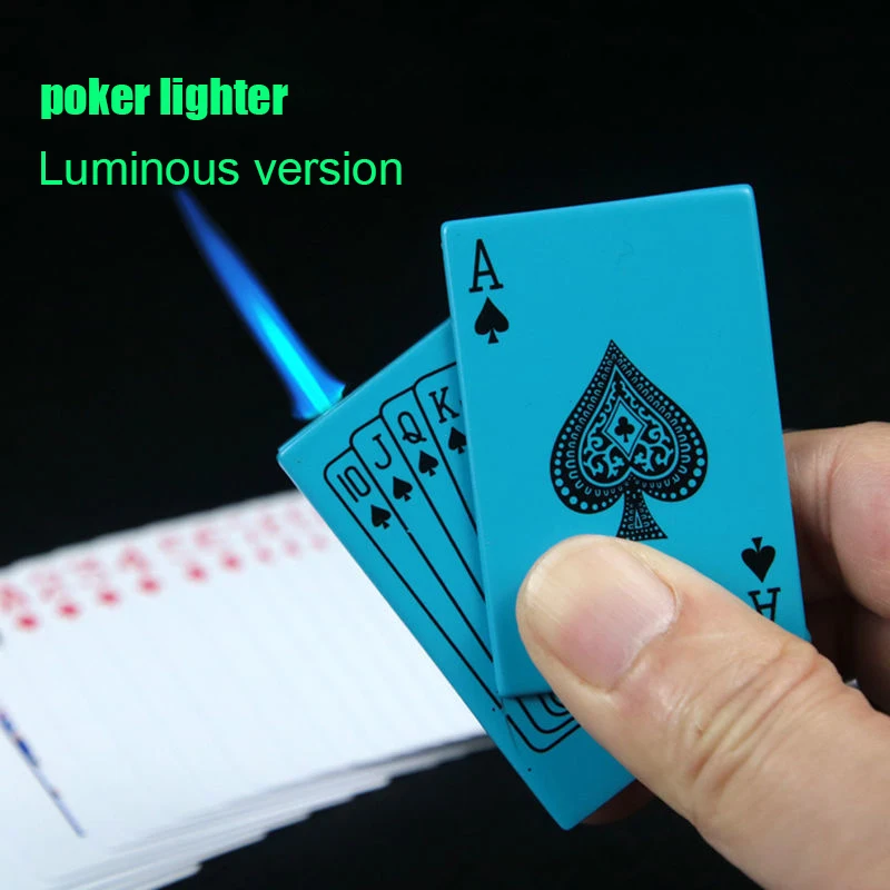 Creative Lighter Cards Card Cigarette Lighter Metal Outdoor Lighter