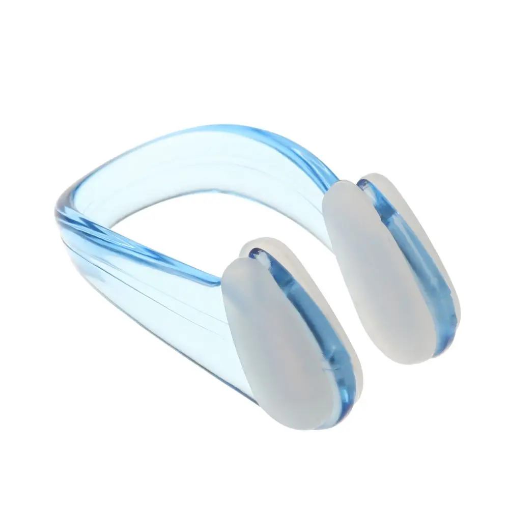 4Pcs Silicone Swimming Nose Clip Earplug Earplugs Suit Waterproof Swim Earplugs Small Size for Adult Children Soft Nose Clip 5