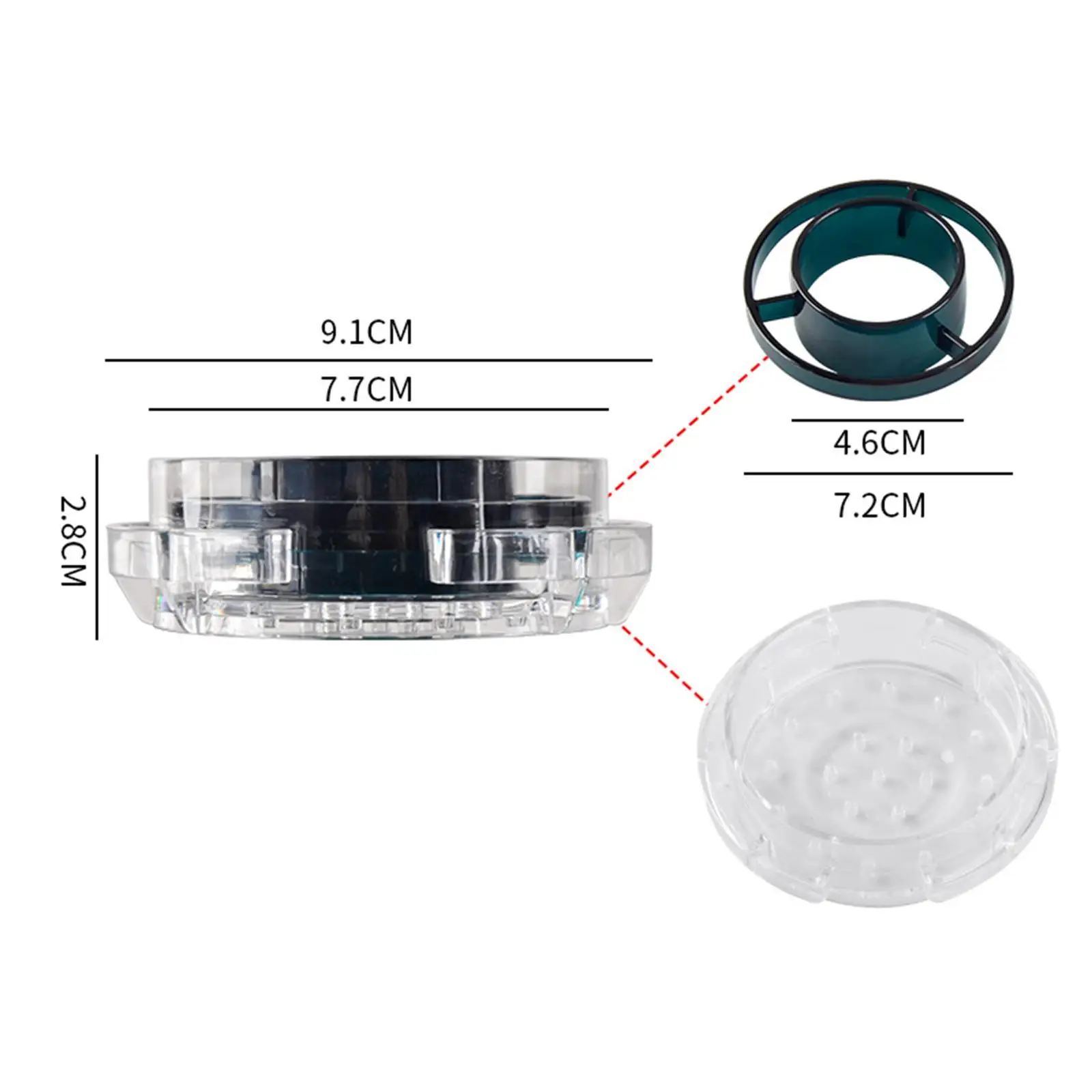Pour Over Coffee Dripper Coffee Filter Drip Shower Hand Drip for Cafe Home