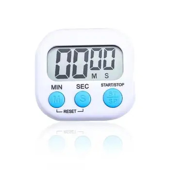 LCD Digital Kitchen Timer ทําอาหารแม่เหล็กนับถอยหลังจับเวลา Clear Loud Alarm Home Kitchen อุปกรณ์ทําอาหารขายส่ง 19