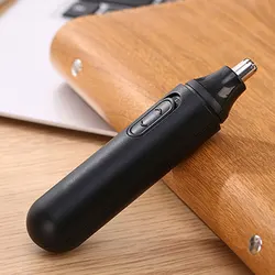 New Electric Nose Hair Trimmer Portable Nose Ears Hair Eyebrow Trimmer for Men Rechargeable Painless Clipper