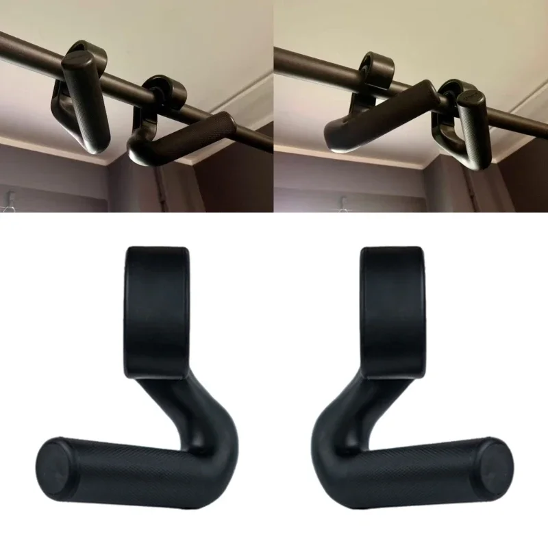 

Pulls Up Resistance Band Handle NonSlip Grip Gyms Handle Attachments Fitness Equipment for Pulls-Up Bar, Barbell